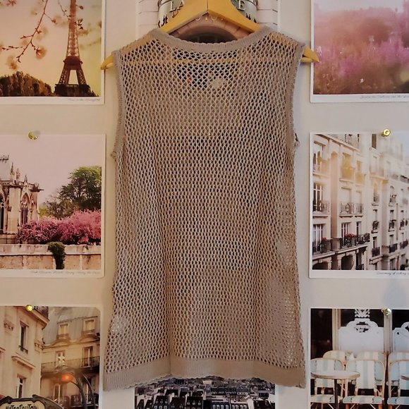 Bylyse Knit Floral Tank Top - Picture 2 of 9